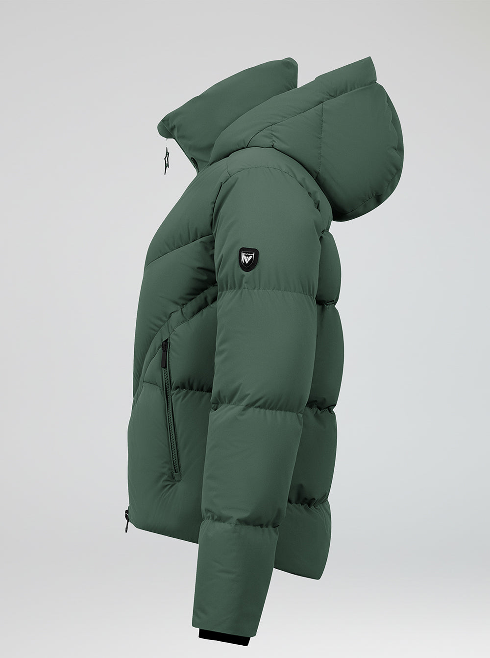 Chaqueta esquí mujer Rock Bomber KAKI