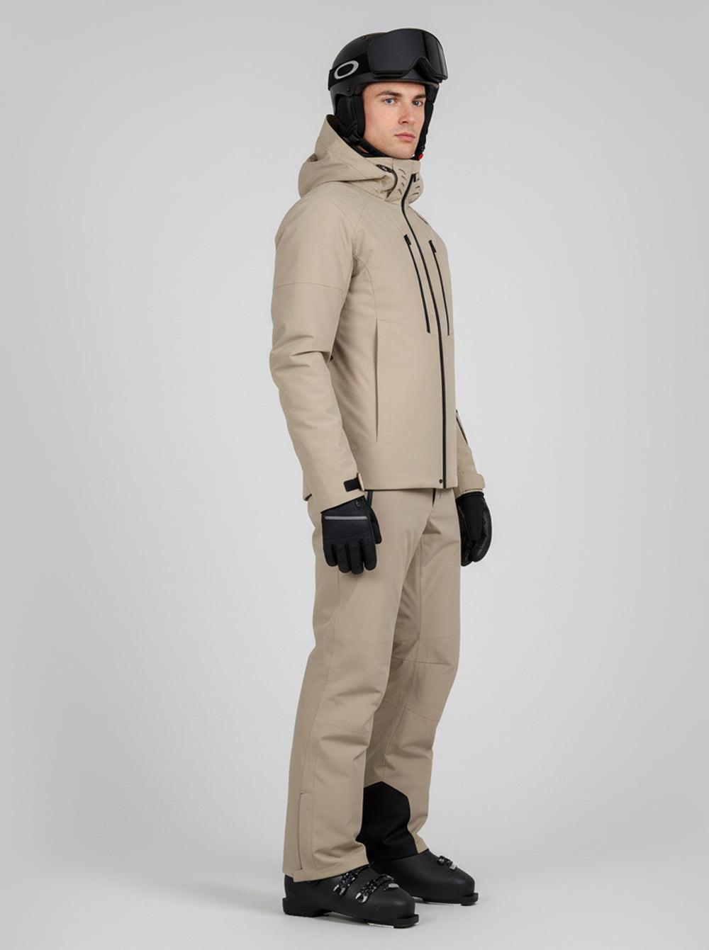 Chaqueta esquí hombre Dominate Beige