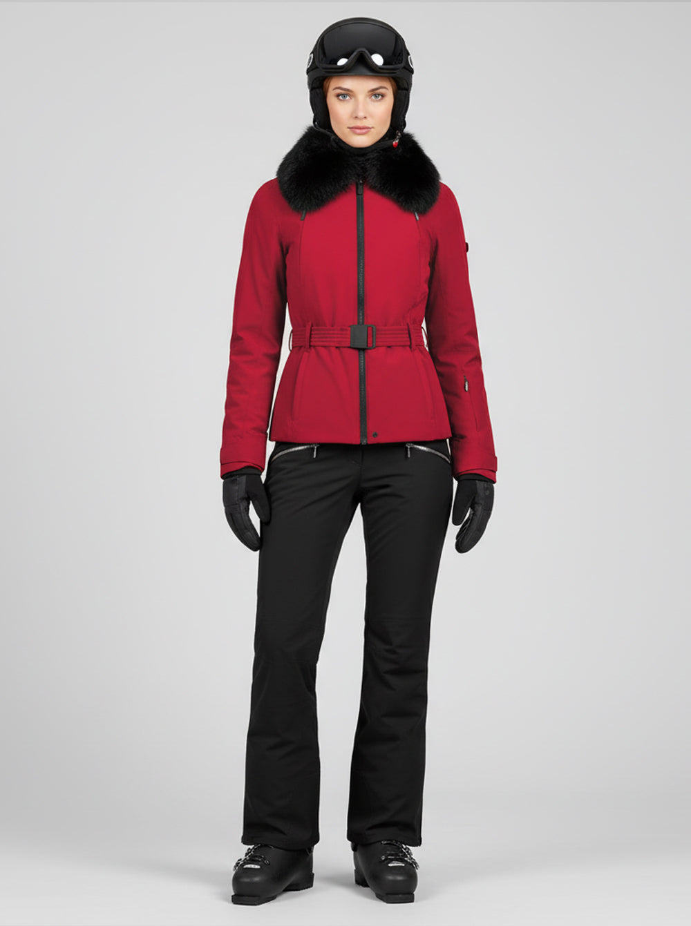 Chaqueta esquí mujer Elegance RED