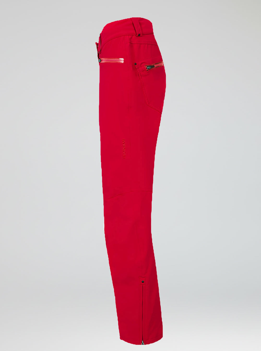 Pantalón esquí mujer Power ROJO