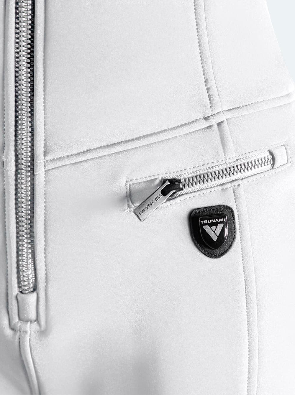 Mono esquí sin mangas mujer Sportive Blanco