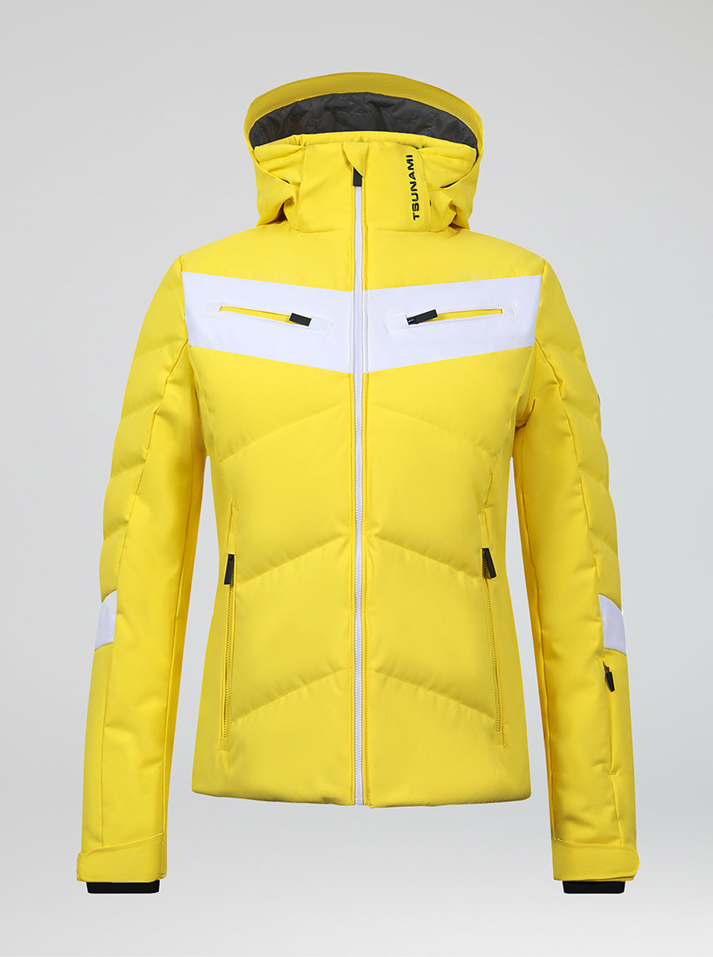 Vermont Women's Ski Jacket YELLOW – Tsunami Skiwear