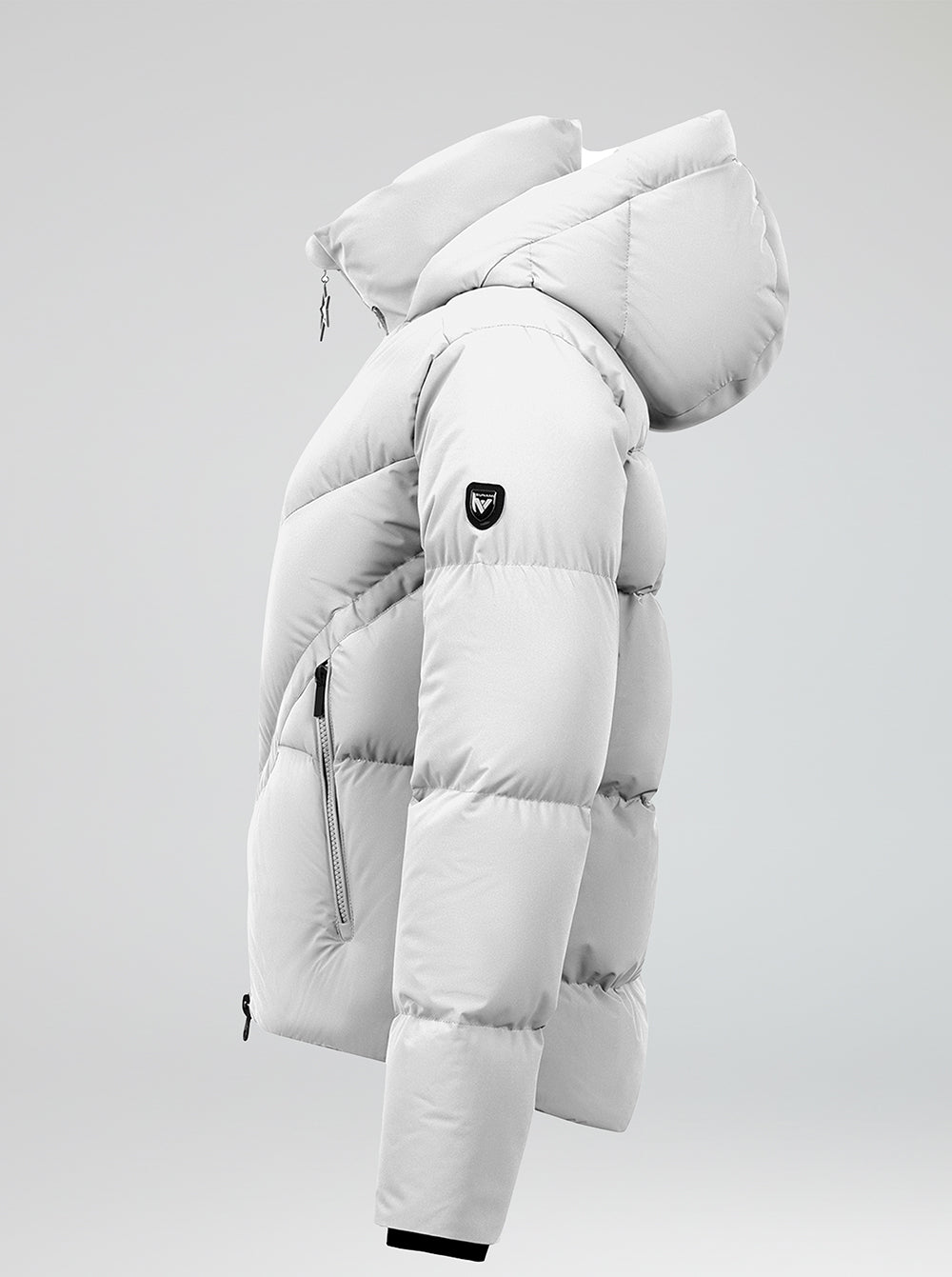 Chaqueta esquí mujer Rock Bomber BLANCO