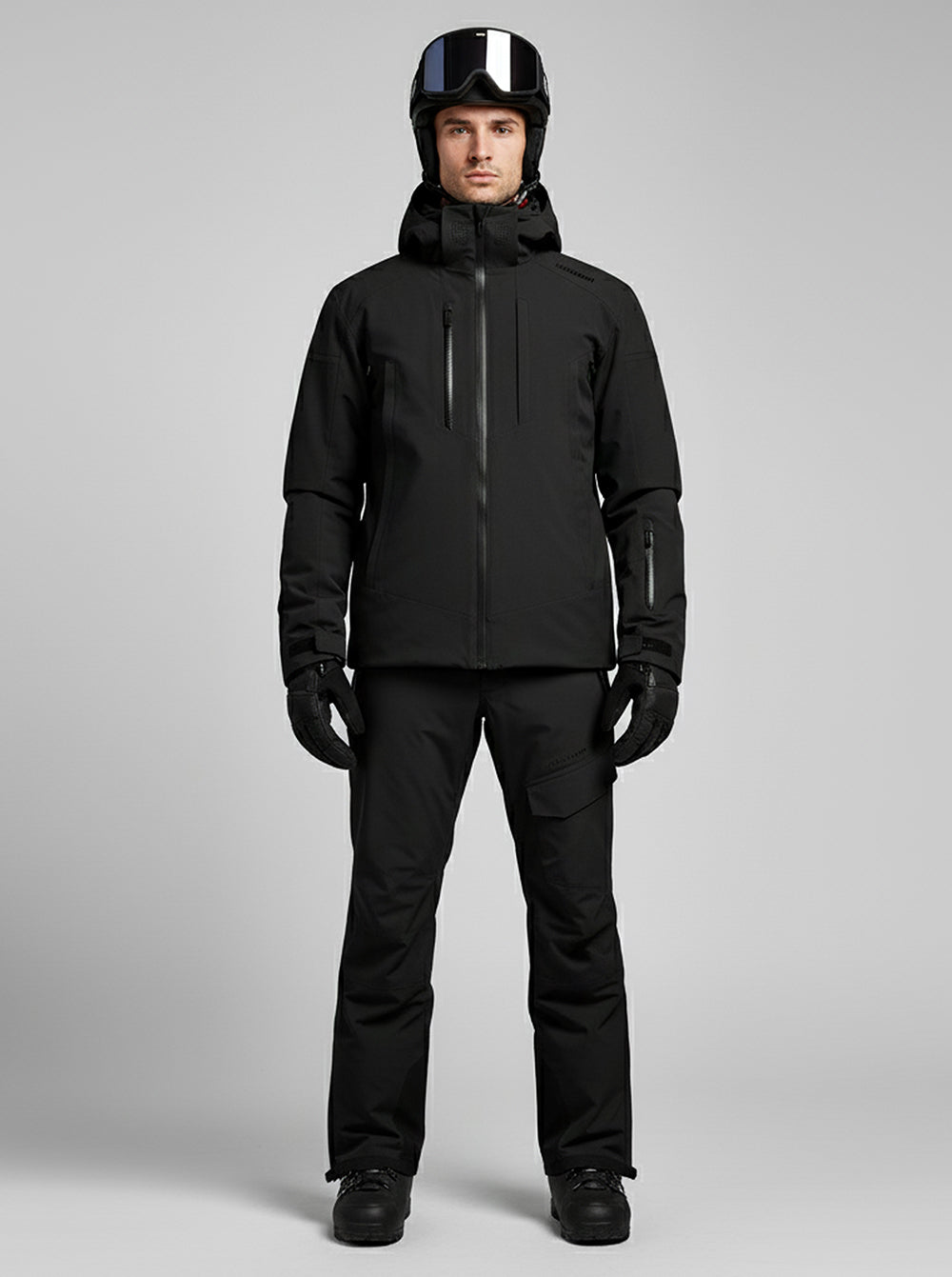 Chaqueta esquí hombre Power NEGRO