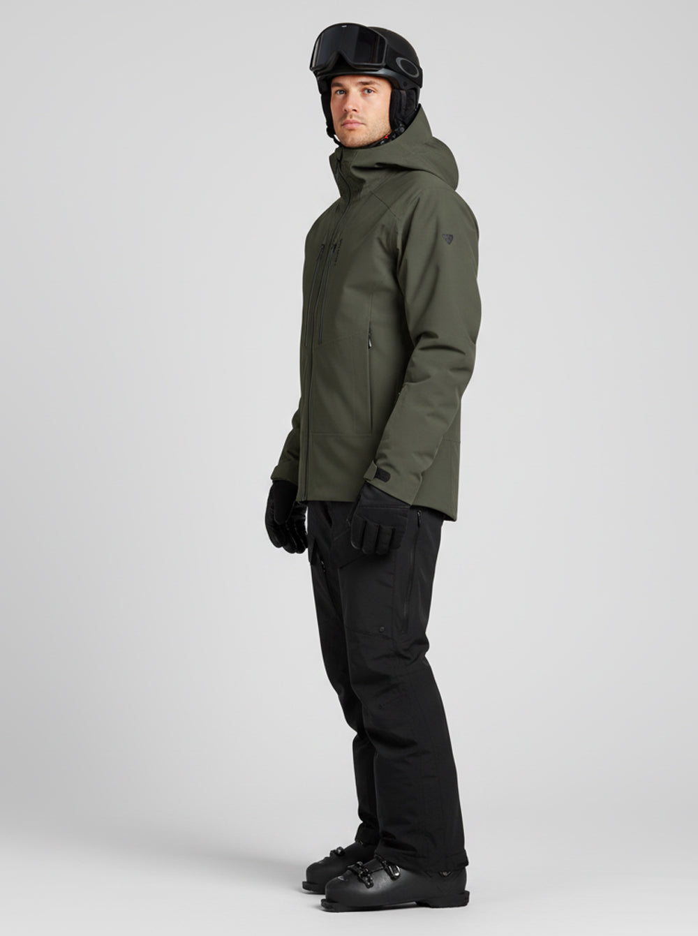 Chaqueta esquí hombre 3 Layers Impetu KAKI