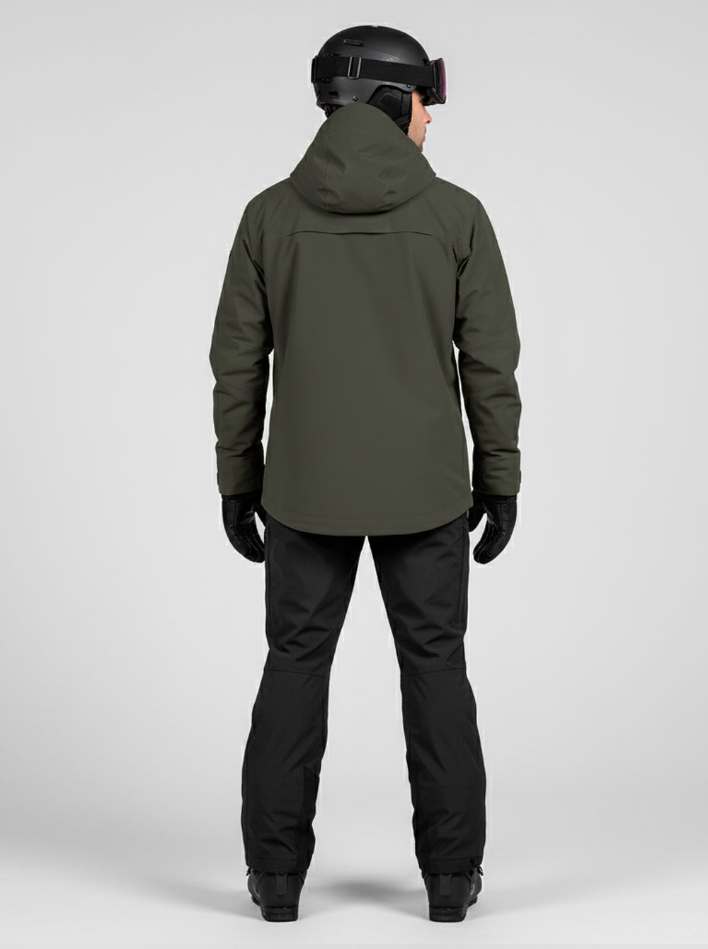 Chaqueta esquí hombre 3 Layers Impetu KAKI