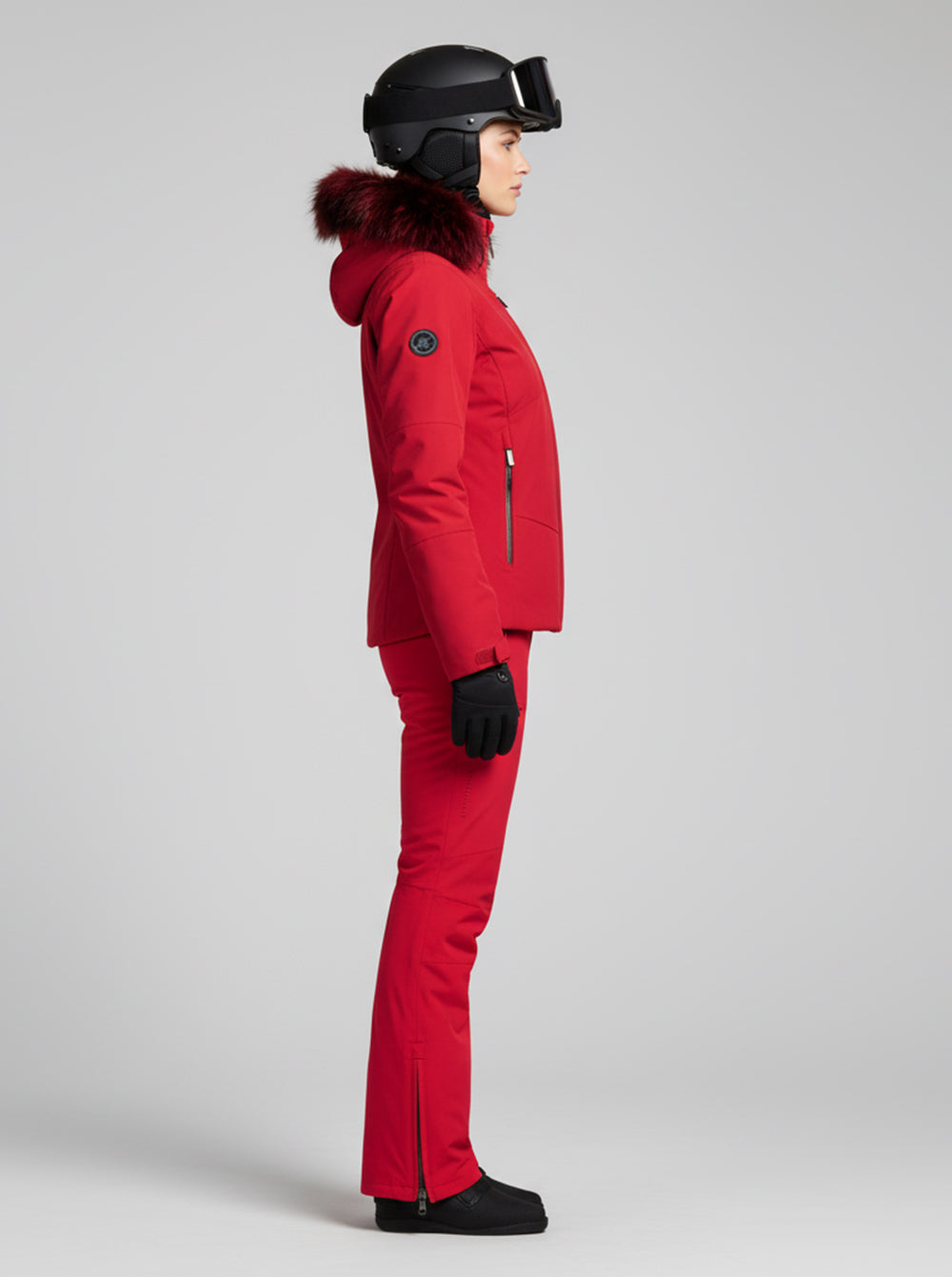 Chaqueta esquí mujer Grace ROJO