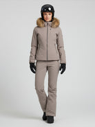 Chaqueta esquí mujer Grace BEIGE