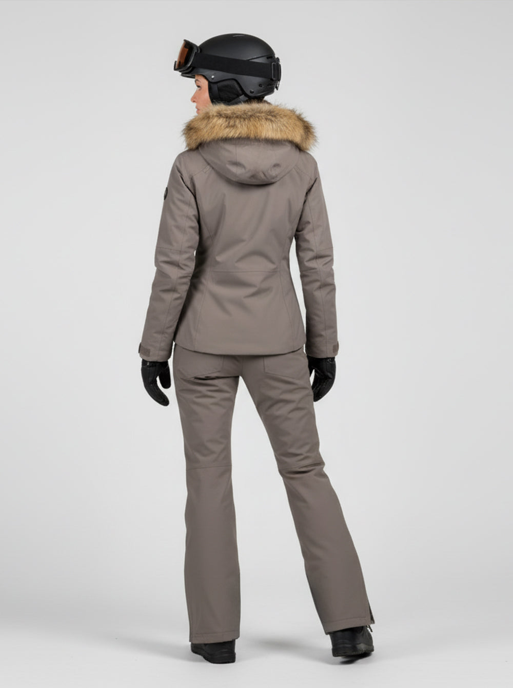 Chaqueta esquí mujer Grace BEIGE