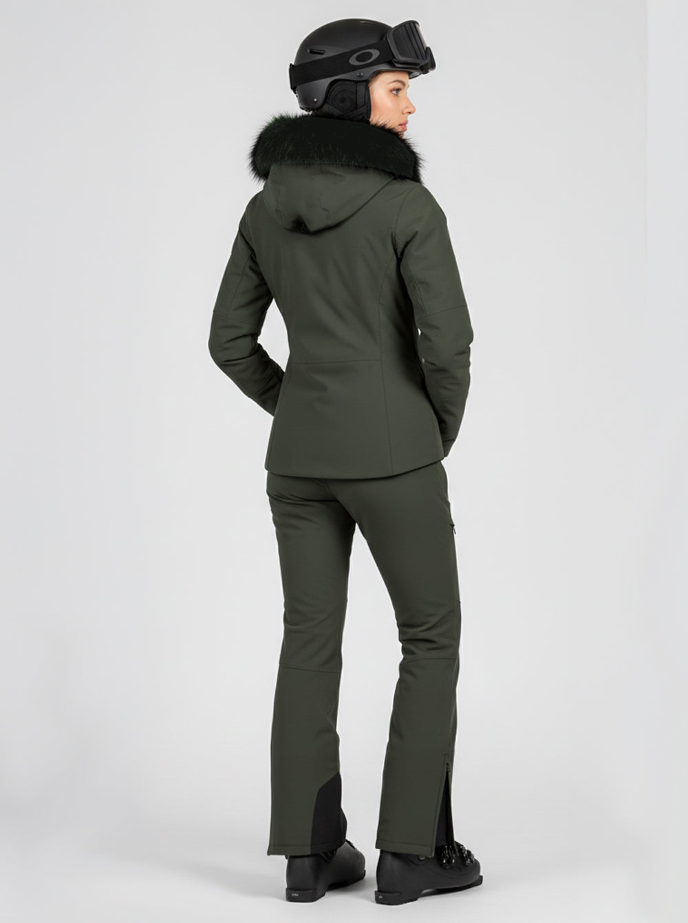 Chaqueta esquí mujer Grace KAKI