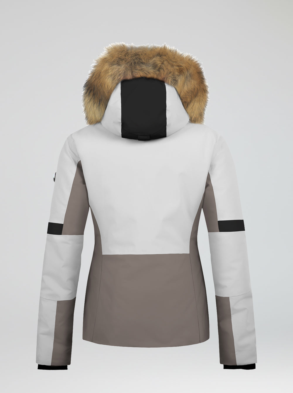 Chaqueta esquí mujer Olympic BEIGE