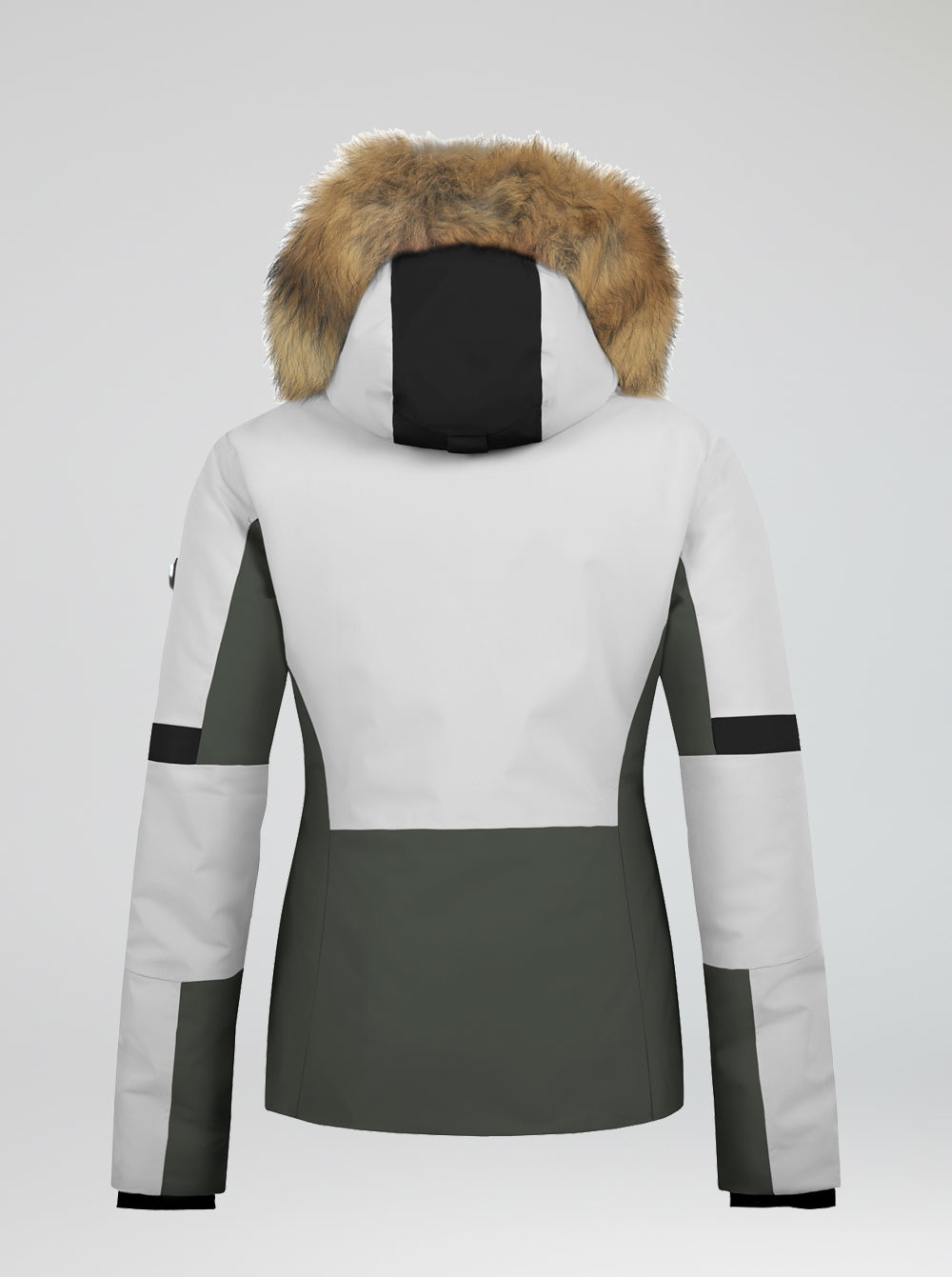 Chaqueta esquí mujer Olympic KAKI