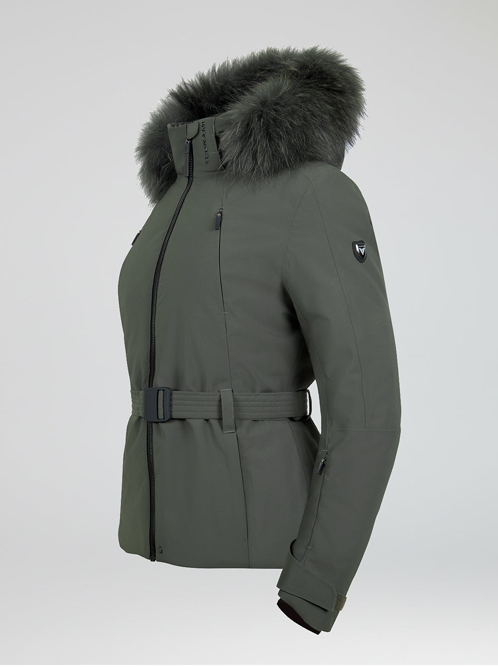 Chaqueta esquí mujer Majestic KAKI