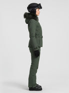 Chaqueta esquí mujer Majestic KAKI