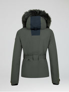 Chaqueta esquí mujer Majestic KAKI