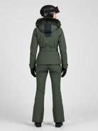 Chaqueta esquí mujer Majestic KAKI