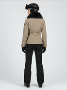 Chaqueta esquí mujer Elegance BEIGE